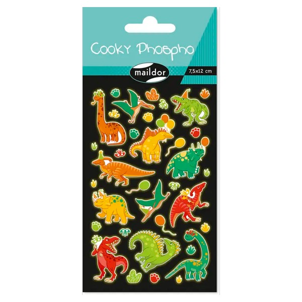 COOKY PK 1H 7.5X12CM DINO