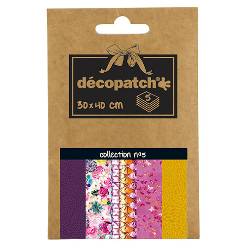 PAQUETE HOJAS DECOPATCH N.5
