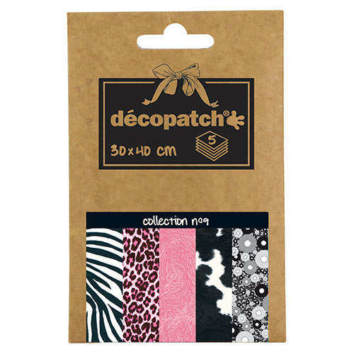 PAQUETE HOJAS DECOPATCH N.9