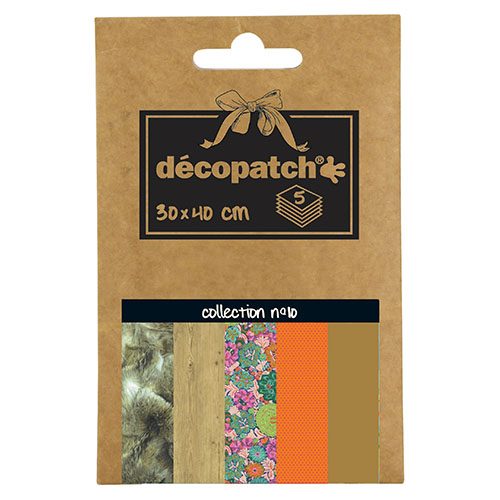 PAQUETE HOJAS DECOPATCH N.10