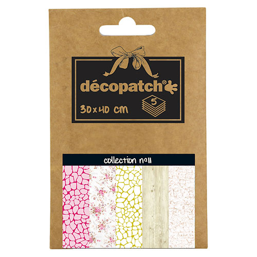 PAQUETE HOJAS DECOPATCH N.11