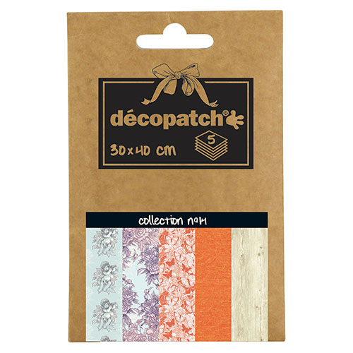 PAQUETE HOJAS DECOPATCH N.14