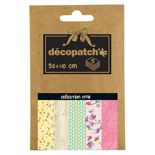 PAQUETE HOJAS DECOPATCH N.18