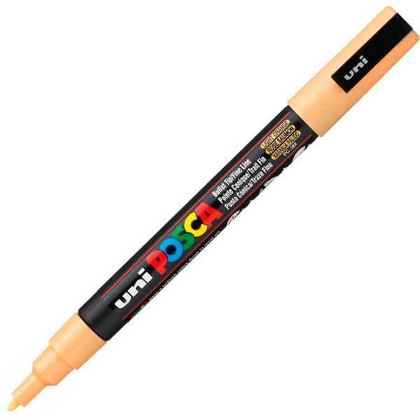 ROTULADOR POSCA FINO 3MM NARANJA CLARO