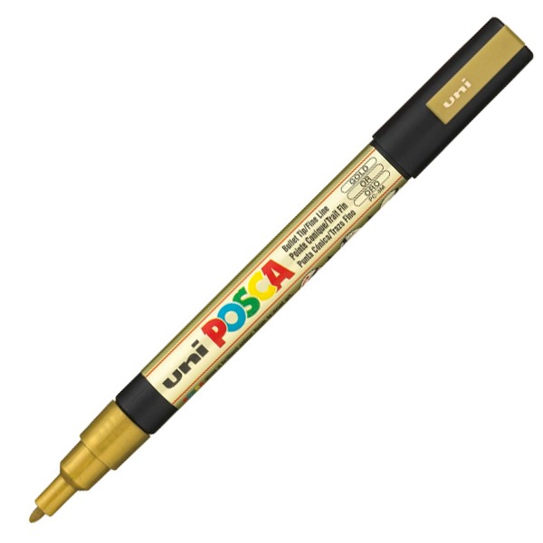 ROTULADOR POSCA FINO 3MM ORO