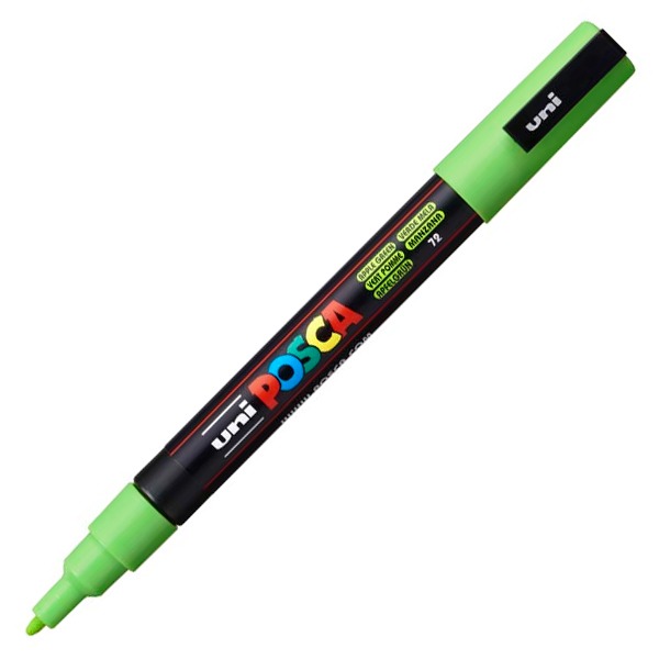 ROTULADOR POSCA FINO 3MM VERDE MANZANA