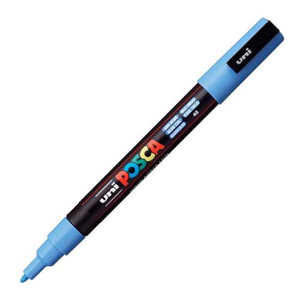 ROTULADOR POSCA FINO 3MM AZUL CIELO
