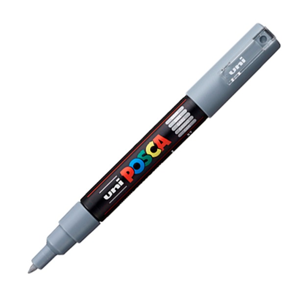 ROTULADOR POSCA PC1-M  EXTRAFINO GRIS P
