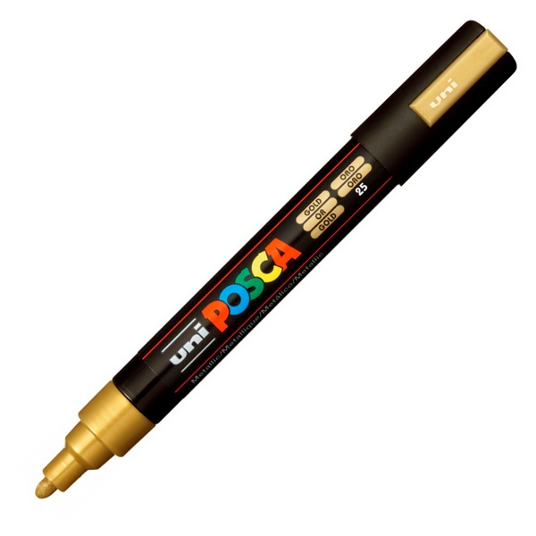 ROTULADOR POSCA MEDIUM 5MM ORO