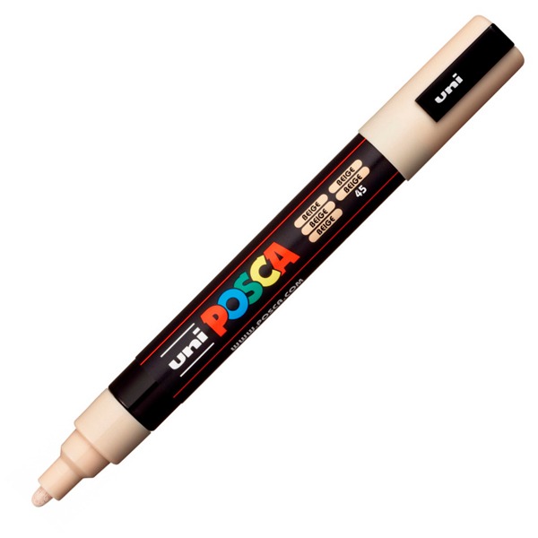 ROTULADOR POSCA MEDIUM 5MM BEIGE