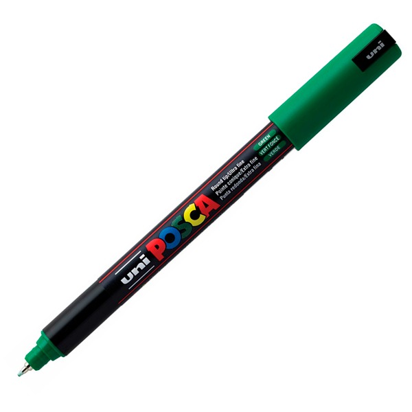 ROTULADOR POSCA PC1-MR EXTRAFINO VERDE