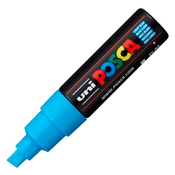 ROTULADOR POSCA BOLD 8MM AZUL FLOJO