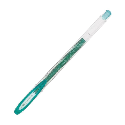 BOLIGRAFO UM-120 PURPURINA VERDE
