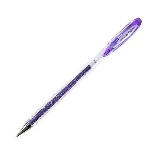 BOLIGRAFO UM-120 PURPURINA VIOLETA