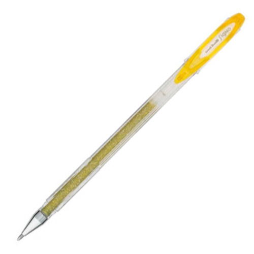 BOLIGRAFO UM-120 PURPURINA ORO