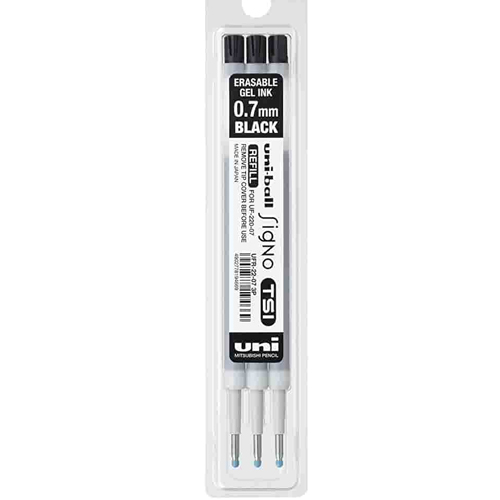 MINA BOLIGRAFO BORRABLE UNIBALL NEGRO