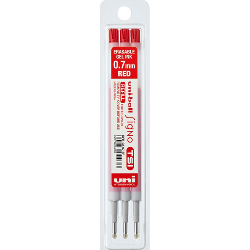MINA BOLIGRAFO BORRABLE UNIBALL ROJO
