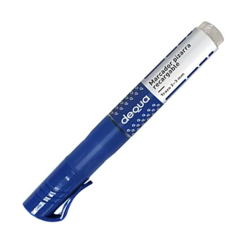 ROTUL.PIZARRA P/CON.RECARG. DEQUA AZUL