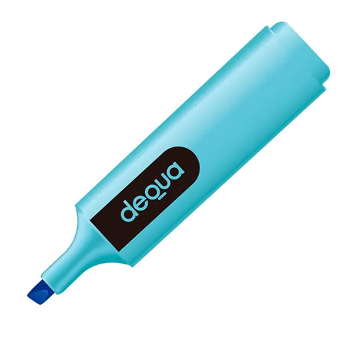 ROTULADOR FLUORESC.PASTEL DEQUA AZUL