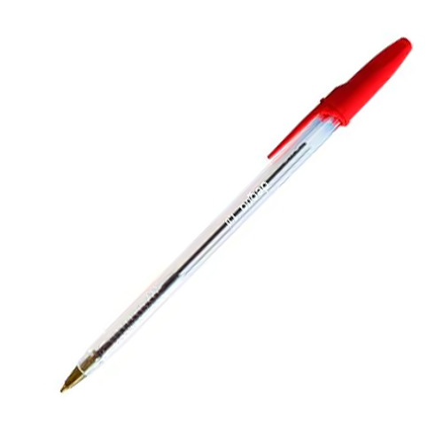 BOLIGRAFO DEQUA C/TAPON GEL ROJO