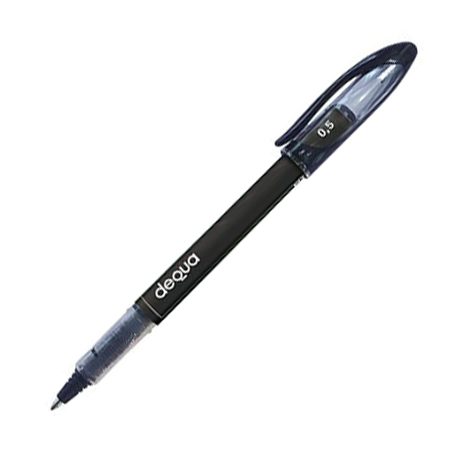 BOLIGRAFO DEQUA TINTA LIQUIDA NEGRO