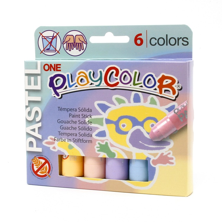CAJA 6 PLAYCOLOR PASTEL ONE 10GR