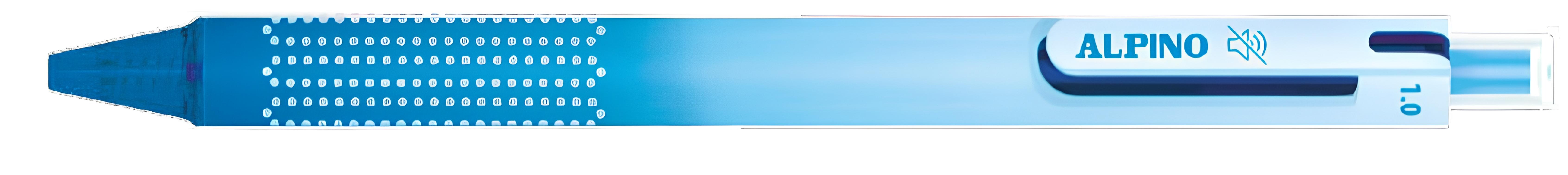 BOLIGRAFO SILENCIOSO ALPINO COLOR AZUL