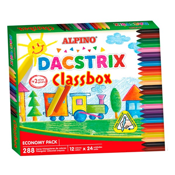 CAJA DE 288 CERAS DACSTRIX TRIANGURALES