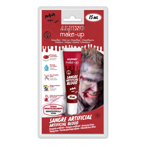 BLISTER TUBO SANGRE ARTIFICIAL 15ML.
