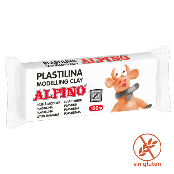 PASTILINA APLINO 150G S/GLUTEN BLANCA