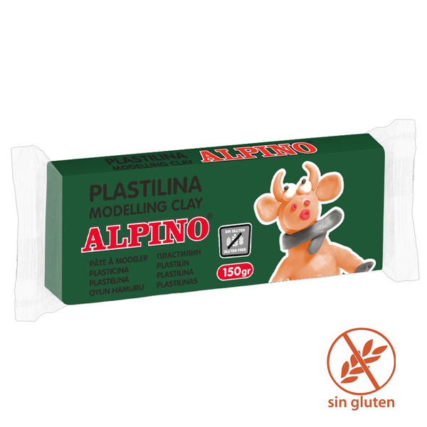 PASTILINA APLINO 150G S/GLUTEN VERDE