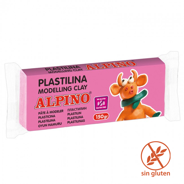 PASTILINA APLINO 150G S/GLUTEN ROSA
