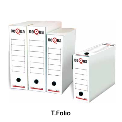 ARCHIVADOR DEFINITIVO FOLIO DEQUA