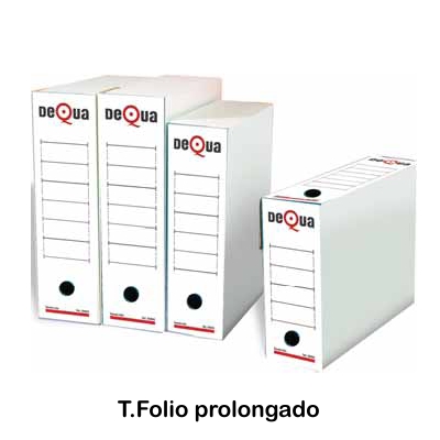 ARCHIVADOR DEFINITIVO FOLIO PROL. DEQUA