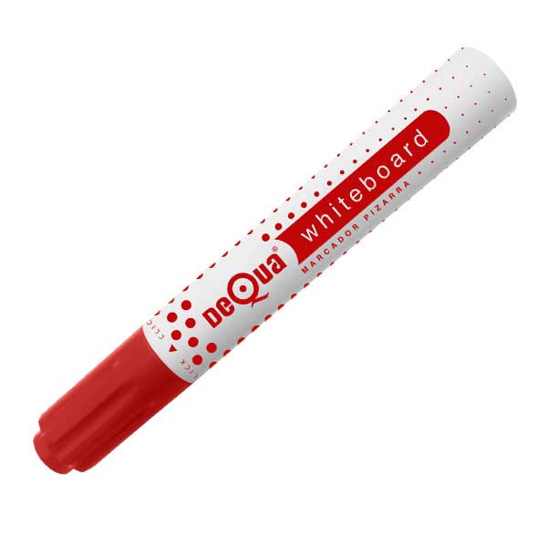 ROTULADOR PIZARRA P/REDONDA ROJO DEQUA