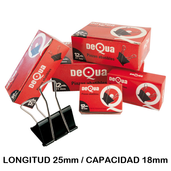 PINZA  25MM. PALA ABATIBLE DEQUA