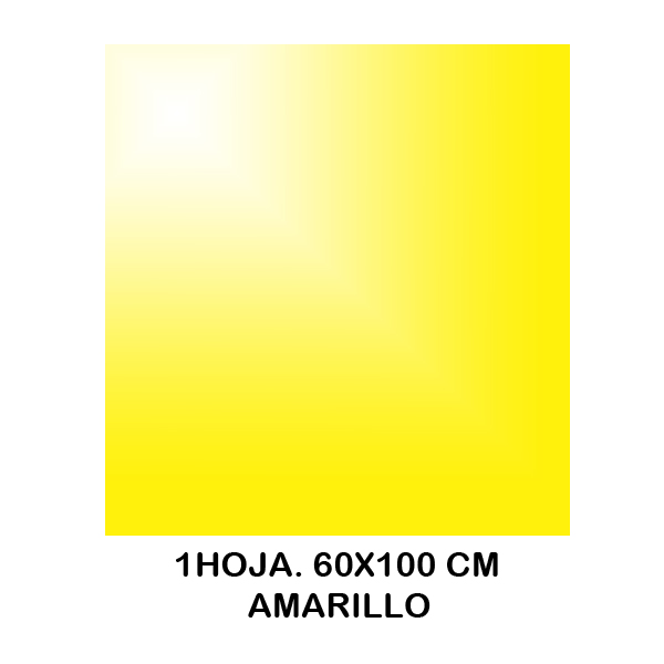 BOLSA 1H. 60X100CM. CELOFANA AMARILLO