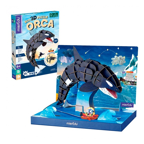 PUZZLE ORCA ECO 3D