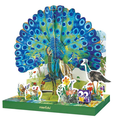 PUZZLE ECO 3D PAVO REAL