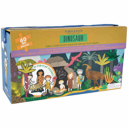PUZZLE DE SUELO CON FIGURAS DINO