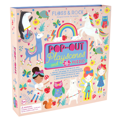 ESCENA CON FIGURAS RAINBOW FAIRY