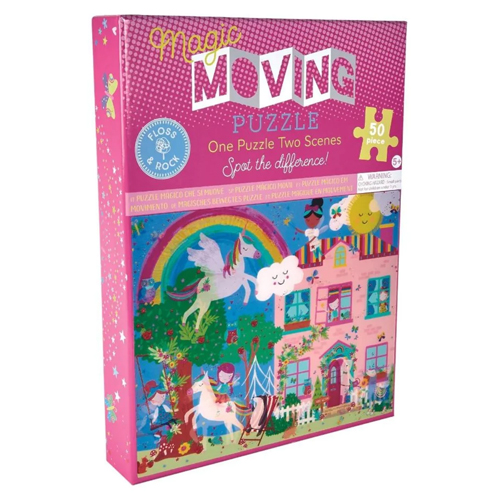 PUZZLE MAGIC MOVING RAINBOW FAIRY (50PC