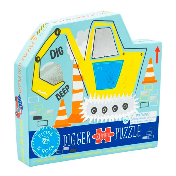 PUZZLE CON FORMA DE CONSTRUCCION 20PC.