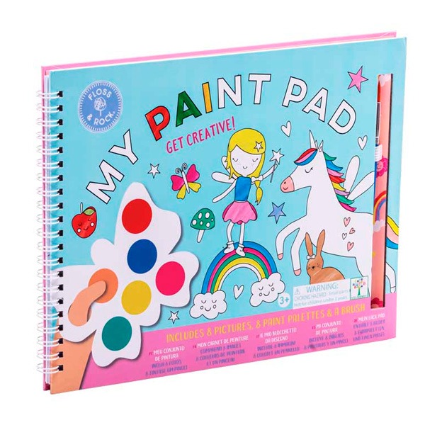 MI BLOC DE PINTURAS RAINBOW FAIRY