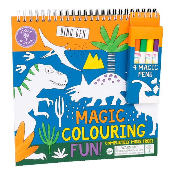 MAGIC COLOURING FUN DINO