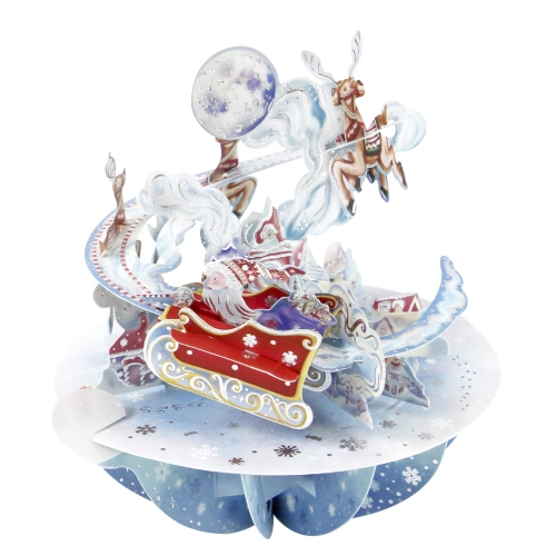 POSTAL PIROUETTES TRINEO