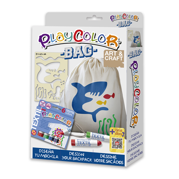 PACK PLAYCOLOR TEXTIL BAG