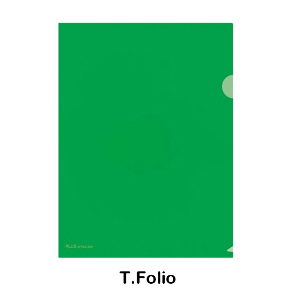 DOSSIER UÑERO FOLIO VERDE POLIPROPILENO