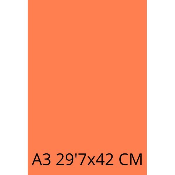 TAPAS CARTULINA A3 185G CORAL