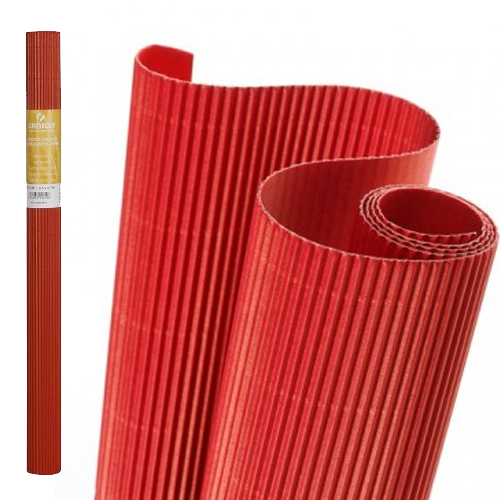 CORTON ONDULADO C/ROLLO 0.5X0.70 COL/VA